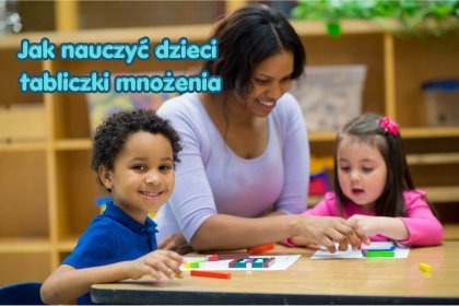 Jak nauczyć dzieci tabliczki mnożenia